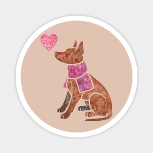 Miniature Pinscher (undocked) Magnet